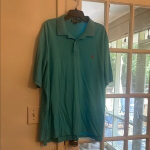 Polo by Ralph Lauren Blue Polo Shirt Classic Design